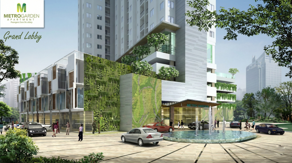 Fasilitas kolam renang dan gym di Apartemen Metro Garden Karang Tengah