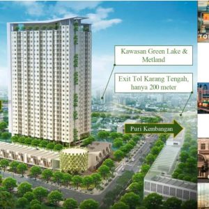 Lokasi Strategis Metro Garden: Hanya 200m ke Exit Tol Karang Tengah & dikelilingi fasilitas premium.